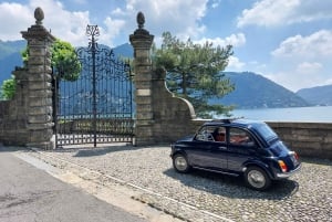 Comer See: Classic Fiat 500 Autovermietung 4h/8h/24h + Lieferung