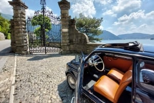 Comer See: Classic Fiat 500 Autovermietung 4h/8h/24h + Lieferung