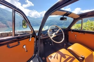 Comer See: Classic Fiat 500 Autovermietung 4h/8h/24h + Lieferung