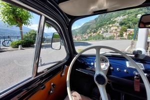Comer See: Classic Fiat 500 Autovermietung 4h/8h/24h + Lieferung