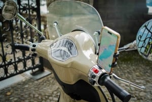 Lago Como: Aluguer de Vespa por um dia inteiro e espreguiçadeiras no Beach Club