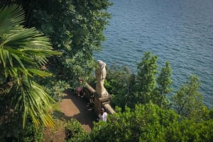 Lago Como: Aluguer de Vespa por um dia inteiro e espreguiçadeiras no Beach Club