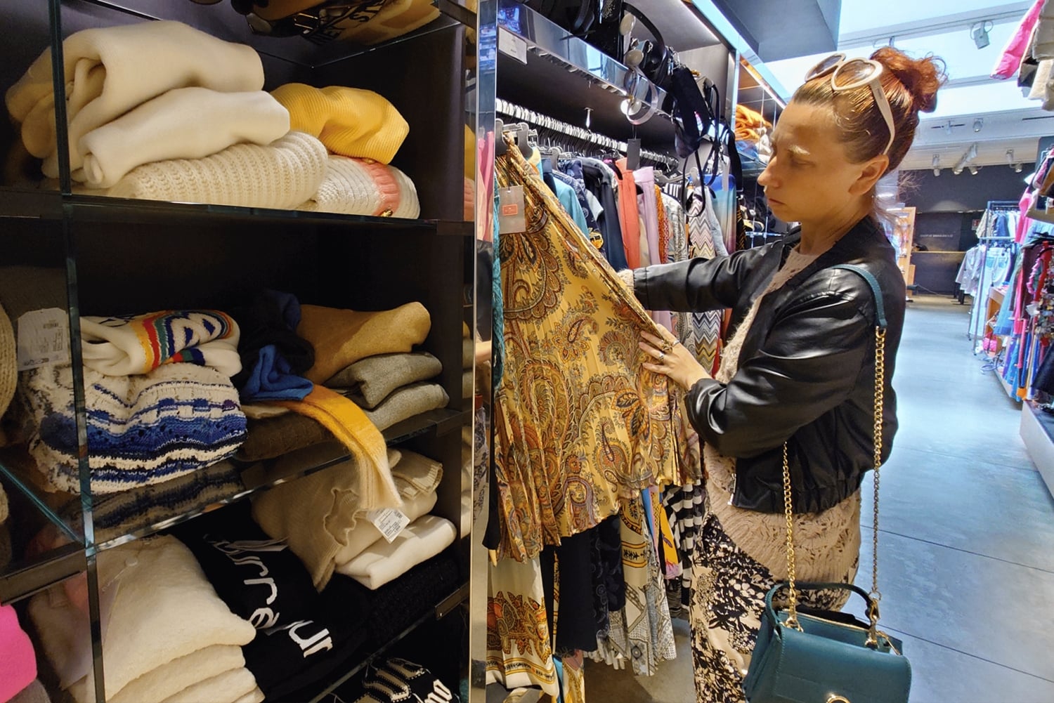 Luksusmote på røverkjøpsjakt