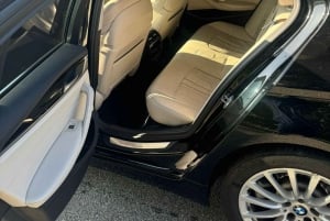 Luxury private transfer Linate airport to Malpensa airport