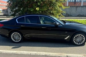 Luxury private transfer Linate airport to Malpensa airport