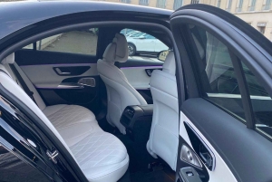 Luxury private transfer Malpensa airport to Linate airport