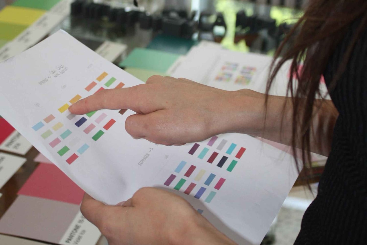 Milano: Workshop i färganalys för Art of Armocromia