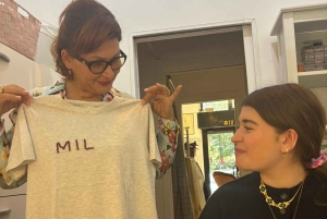 Mediolan: Doświadczenie haftu artystycznego - stwórz swoją koszulkę