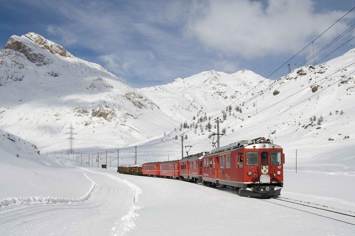 Milano: escursione in treno con il Bernina Express a St. Moritz