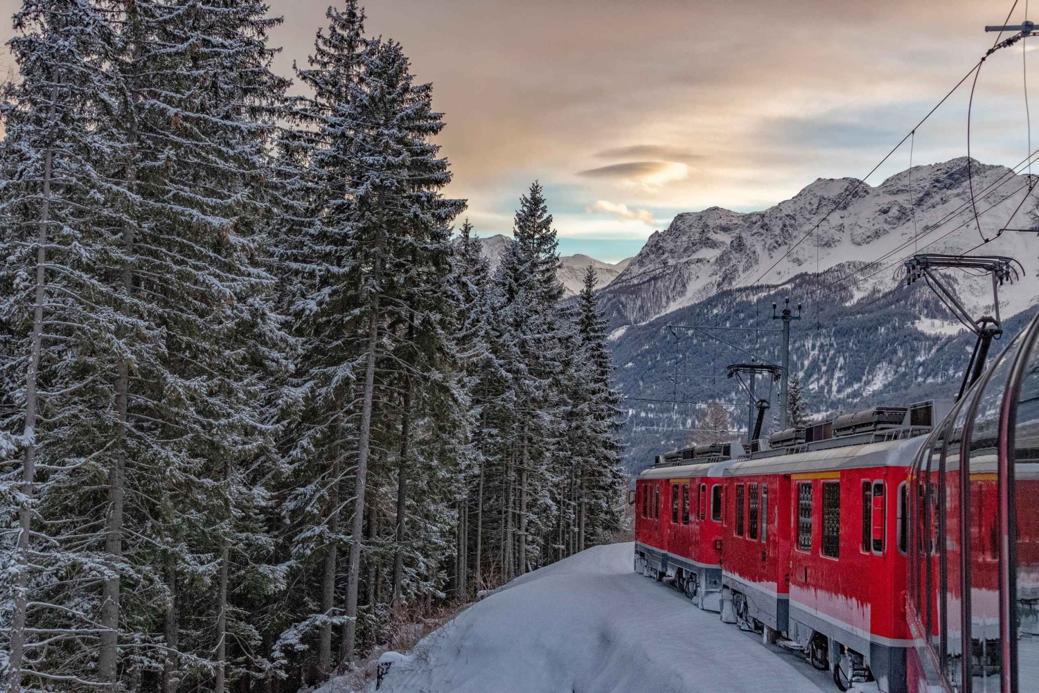 Milano: escursione in treno con il Bernina Express a St. Moritz