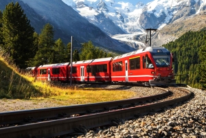 Milano: escursione in treno con il Bernina Express a St. Moritz