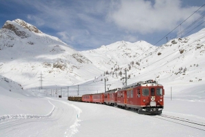Milano: escursione in treno con il Bernina Express a St. Moritz