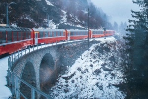 Milano: escursione in treno con il Bernina Express a St. Moritz