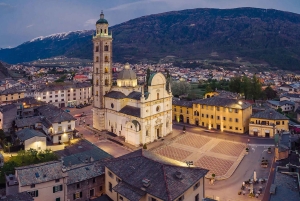 Milán: viaje en el tren rojo Bernina y tour de 1 día de St. Moritz