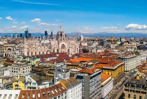 Milán: viaje en el tren rojo Bernina y tour de 1 día de St. Moritz