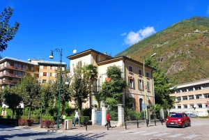 Milán: viaje en el tren rojo Bernina y tour de 1 día de St. Moritz