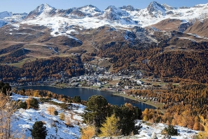 Milán: viaje en el tren rojo Bernina y tour de 1 día de St. Moritz