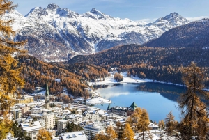 Milán: viaje en el tren rojo Bernina y tour de 1 día de St. Moritz