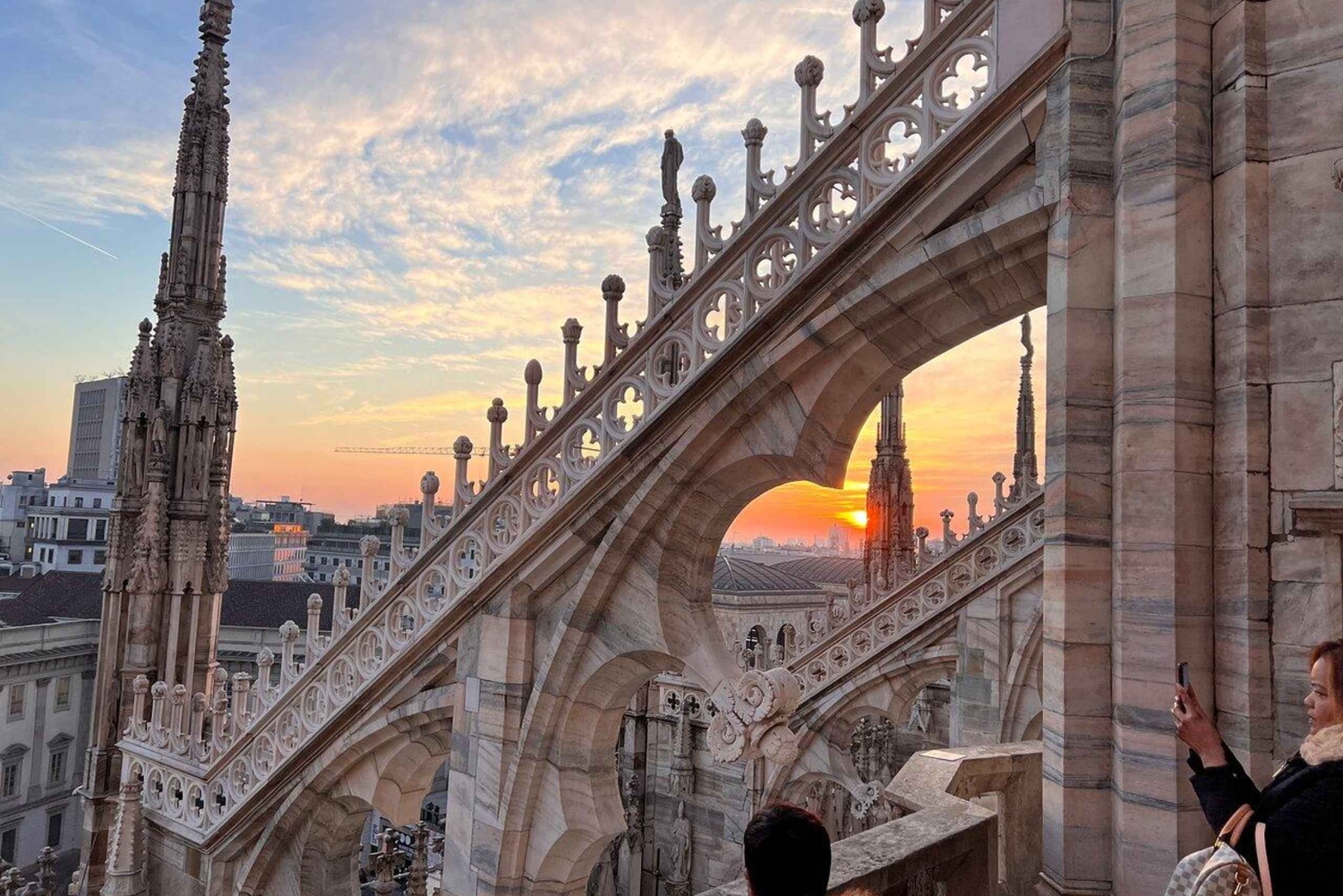 Milano: Den bästa guidade turen till Duomos takterrasser med köfri entré