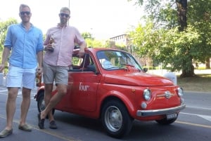 Milaan: BIG CentralCityTour per Vintage Fiat 500 (3 uur, 3 haltes)