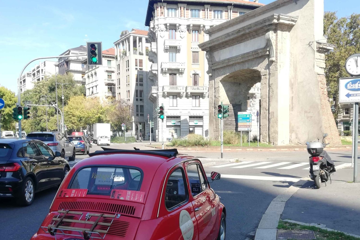 Milano: Kanaltur med Vintage Fiat 500 (2 timer, 2 stopp)