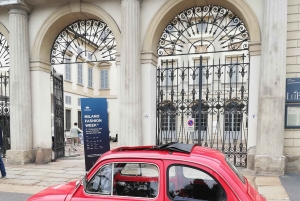 Milano: Kanaltur med Vintage Fiat 500 (2 timer, 2 stopp)