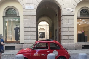 Milano: Kanaltur med Vintage Fiat 500 (2 timer, 2 stopp)