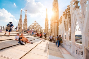 Milano: Guidad tur på taket i katedralen och Duomo