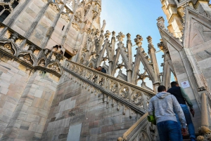 Milano: Guidad tur på taket i katedralen och Duomo