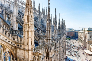 Milano: Guidad tur på taket i katedralen och Duomo