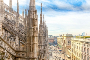 Milano: Guidad tur på taket i katedralen och Duomo