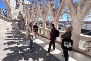 Milaan: Kathedraal en terrassen rondleiding met tickets