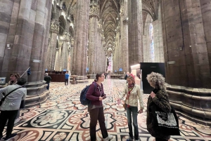 Milaan: Kathedraal en terrassen rondleiding met tickets