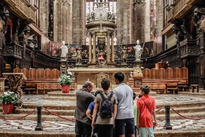 Milaan: Kathedraal en terrassen rondleiding met tickets