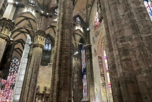 Milaan: Kathedraal en terrassen rondleiding met tickets