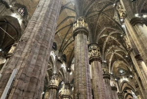 Milaan: Kathedraal en terrassen rondleiding met tickets