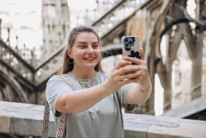 Tour privato del Duomo di Milano e delle terrazze con accesso prioritario