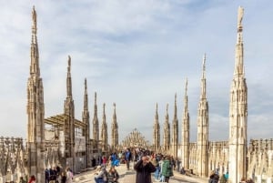 Tour privato del Duomo di Milano e delle terrazze con accesso prioritario
