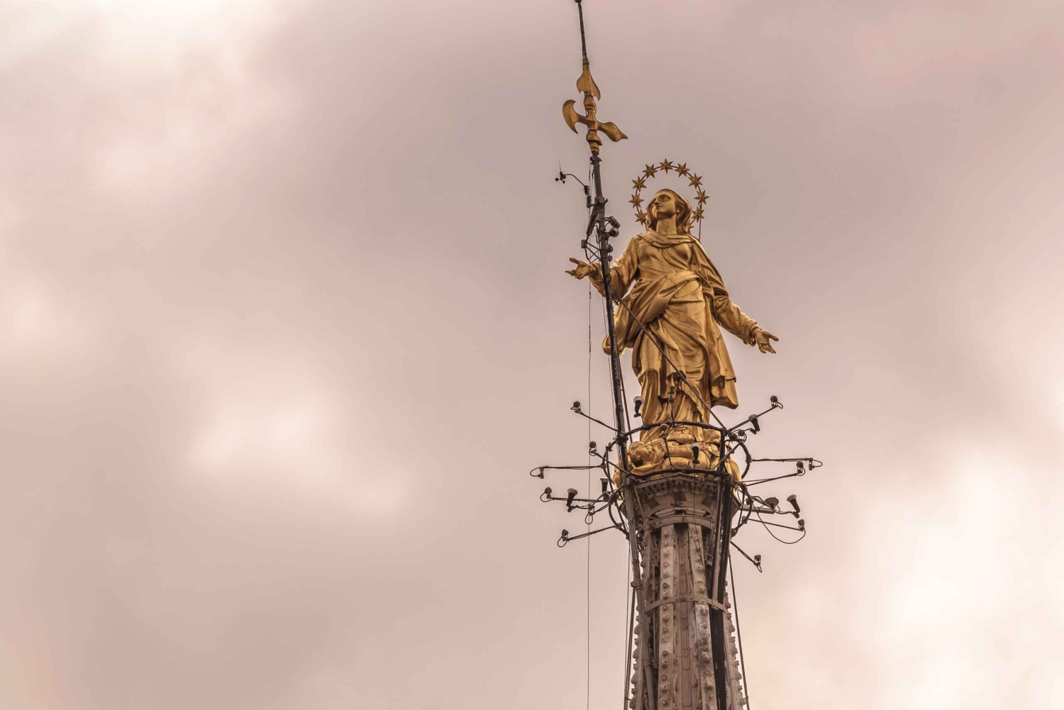 Milano: Rundvisning på domkirkens tag