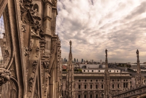 Milano: Rundvisning på domkirkens tag