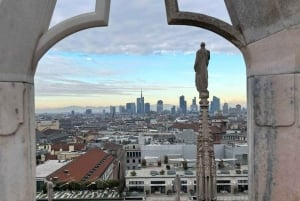 Milano: Rundvisning på domkirkens tag