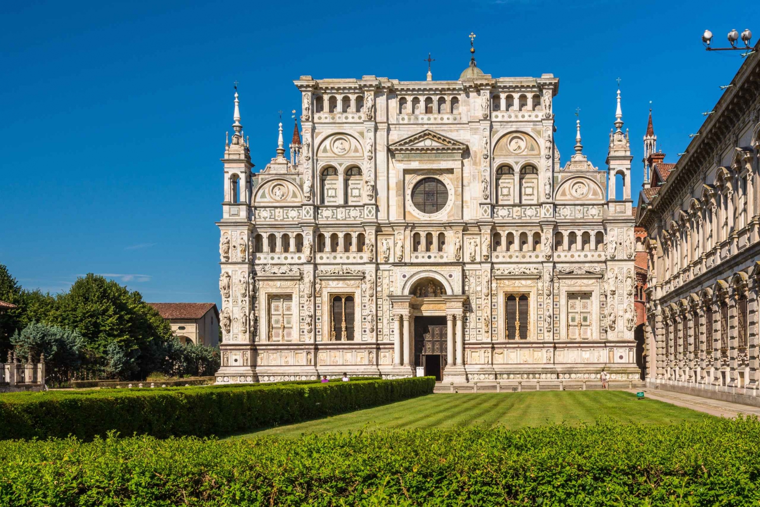 Milan: Certosa di Pavia Monastery and Pavia Day Trip by Car