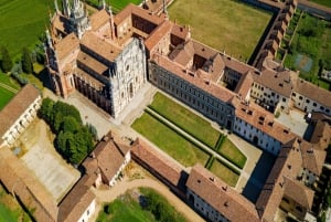 Milan: Certosa di Pavia Monastery and Pavia Day Trip by Car