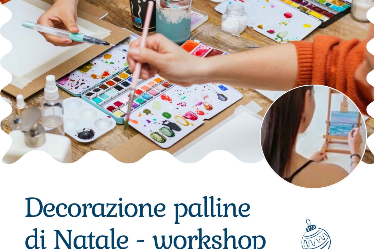 Milan - Christmas ball decoration - Painting workshop