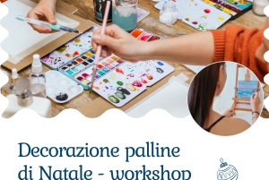 Milan - Christmas ball decoration - Painting workshop