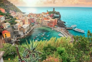 Milano: Guidad dagsutflykt till Cinque Terre & båtutflykt