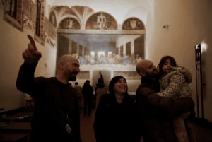 Milano - Da Vincis sista måltid Da Vincis sista måltid & Duomo takterrasser Tour