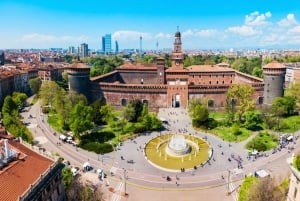 Milano: Duomo, Sforza-slottet og Pieta guidet tur
