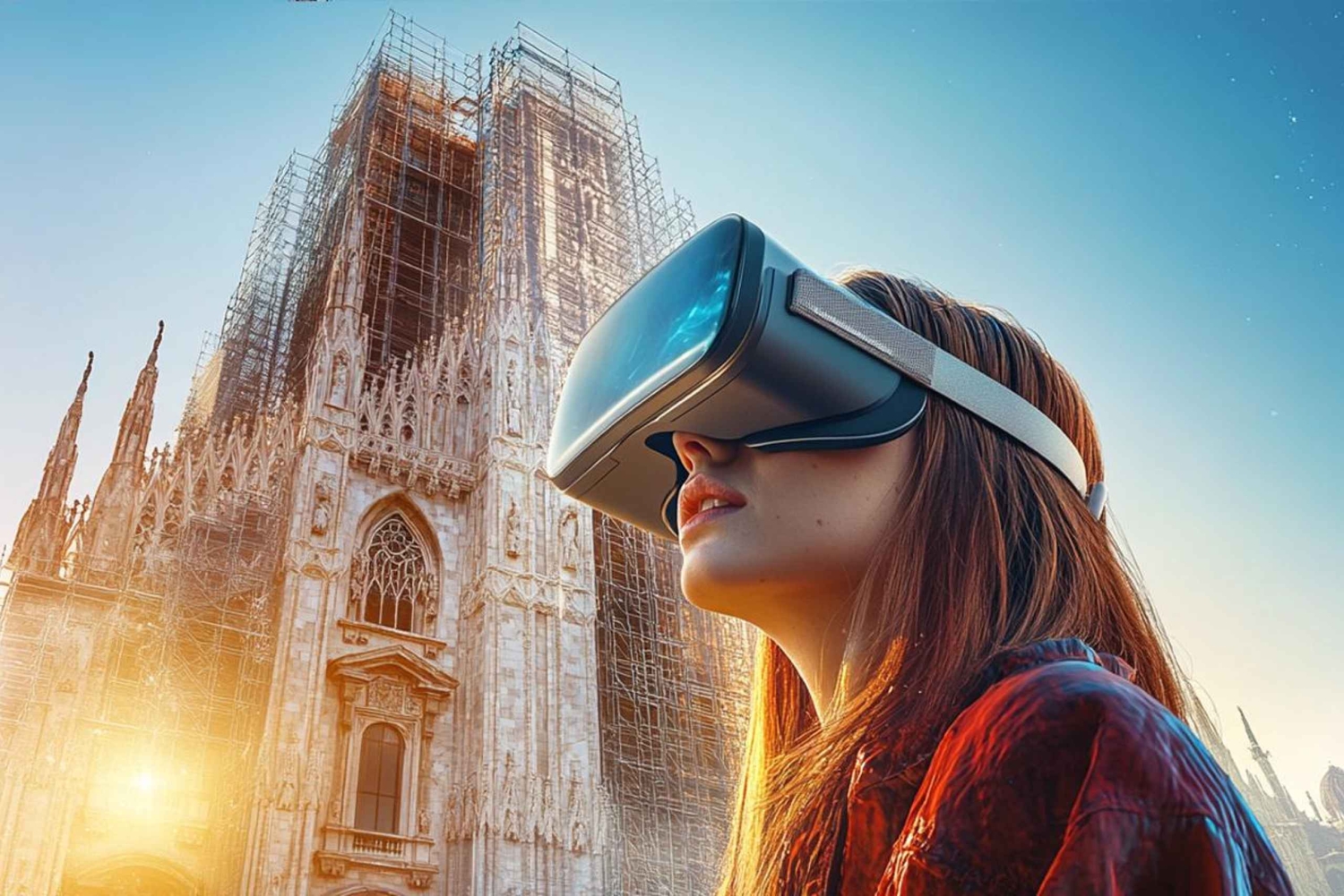 Milano: Guidad tur med VR i Duomo Smart Experience
