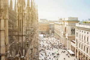 Milano: Duomo Duomo med Rooftop Privat tur, matupplevelse och vinprovning